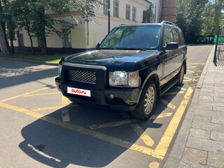 2002 Land Rover Range Rover III, чёрный, 750000 рублей, вид 1