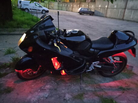 2004 Suzuki GSX 1300 R Hayabusa, чёрный, 730000 рублей, вид 2