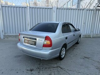 2008 Hyundai Accent ТагАЗ II, серебристый, 335000 рублей, вид 4