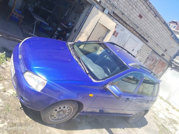2011 Lada (ВАЗ) Kalina I, синий, 350000 рублей - вид 14
