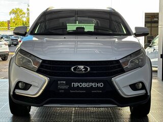 2017 Lada (ВАЗ) Vesta SW I, белый, 910000 рублей, вид 2