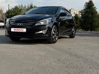 2015 Hyundai Solaris I Рестайлинг, чёрный, 1200000 рублей, вид 1