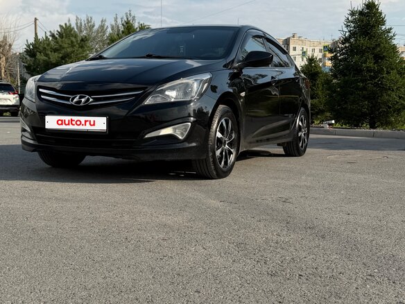 2015 Hyundai Solaris I Рестайлинг, чёрный, 1200000 рублей