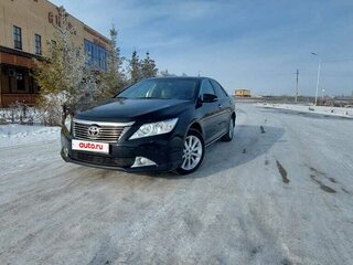 2014 Toyota Camry VII (XV50), чёрный, 1750000 рублей, вид 2