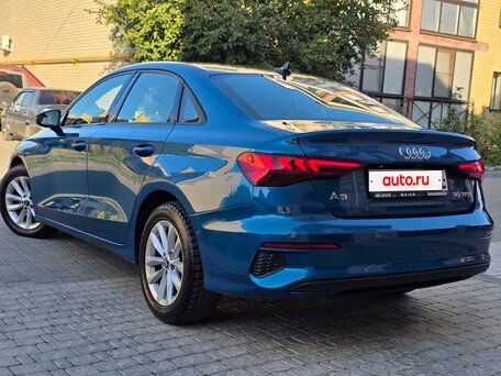 2021 Audi A3 35 TFSI IV (8Y), синий, 1695000 рублей, вид 5