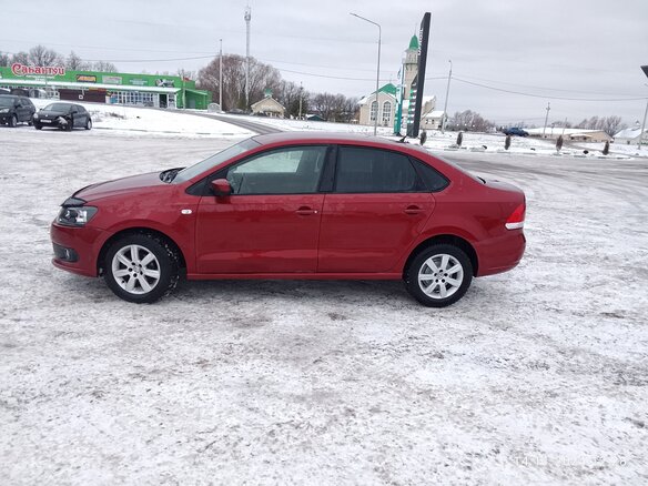 2010 Volkswagen Polo V, пурпурный, 732000 рублей - вид 7