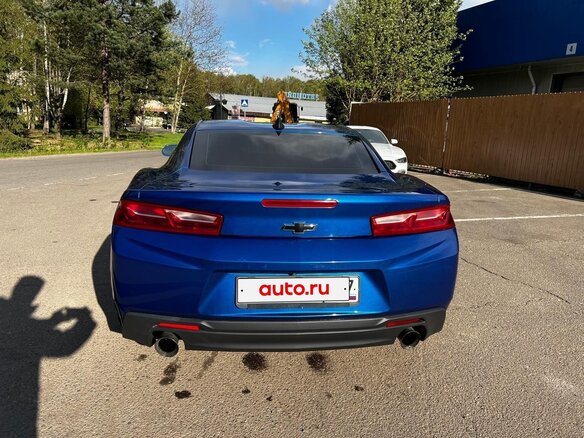 2018 Chevrolet Camaro VI, синий, 2000000 рублей - вид 3