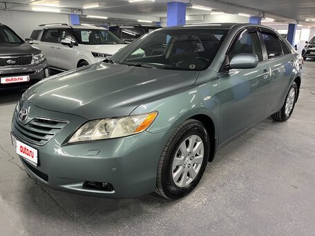 2008 Toyota Camry VI (XV40), зелёный, 1099000 рублей, вид 1