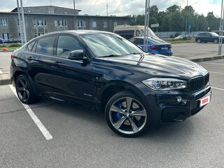 2016 BMW X6 40d II (F16), чёрный, 4400000 рублей, вид 1
