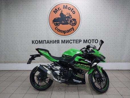 2018 Kawasaki Ninja 400, зелёный, 549000 рублей, вид 1