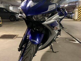 2015 Yamaha YZF-R3, синий, 519000 рублей, вид 2