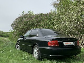 2007 Hyundai Sonata ТагАЗ IV (EF) Рестайлинг, чёрный, 450000 рублей, вид 3