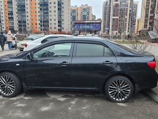 2008 Toyota Corolla AMT X (E140, E150), чёрный, 850000 рублей, вид 3