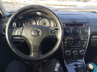 2006 Mazda 6 I (GG) Рестайлинг, чёрный, 525000 рублей, вид 1