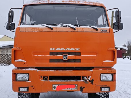 2011 КамАЗ 43118, оранжевый, 4000000 рублей, вид 1