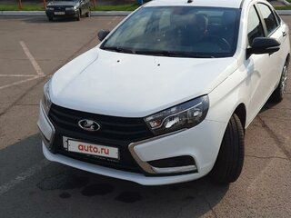2020 Lada (ВАЗ) Vesta I, белый, 1150000 рублей, вид 1