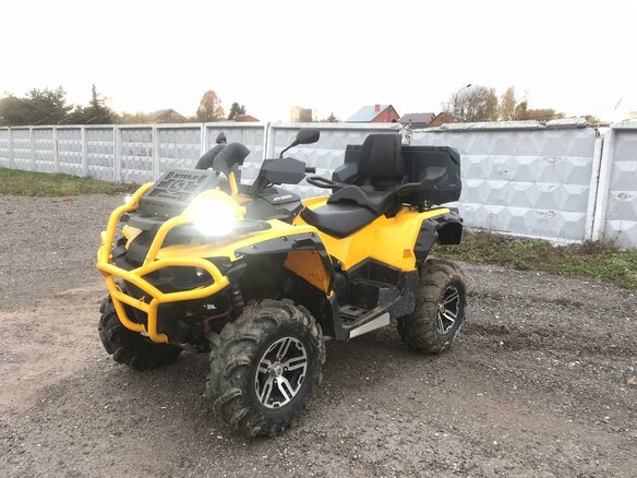 2016 Stels ATV-650 Guepard ST, жёлтый