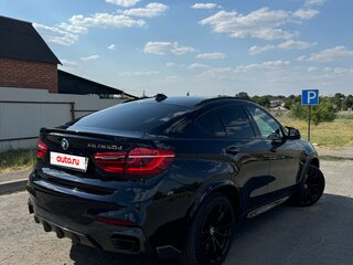 2017 BMW X6 M50d II (F16), синий, 3859000 рублей, вид 4