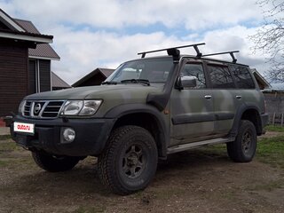 2003 Nissan Patrol V (Y61), серый, 2050000 рублей, вид 3
