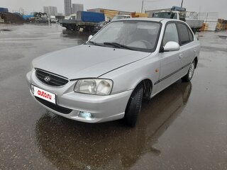 2005 Hyundai Accent ТагАЗ II, серебристый, 320000 рублей, вид 4