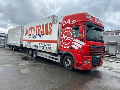 2008 DAF XF 105, красный, 6000000 рублей, вид 3