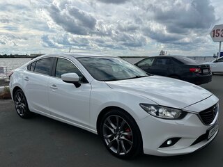 2016 Mazda 6 III (GJ) Рестайлинг, белый, 1690000 рублей, вид 2