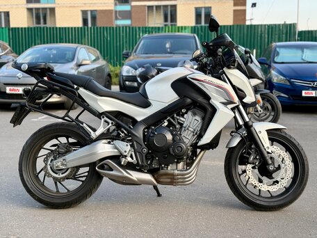 2014 Honda CB 650F, белый, 560000 рублей, вид 4