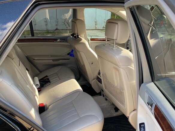 2005 Mercedes-Benz M-Класс 320 II (W164), чёрный, 1400000 рублей - вид 7