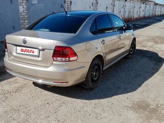 2015 Volkswagen Polo V Рестайлинг, бежевый, 1130000 рублей, вид 4