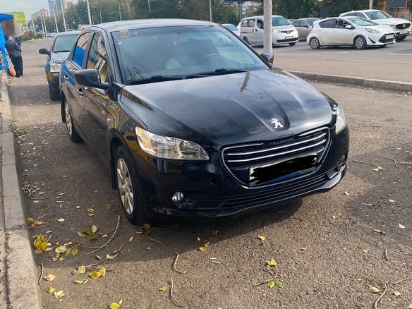 2014 Peugeot 301 I, чёрный