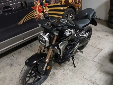 2021 Honda CBF 300NA, чёрный, 500000 рублей, вид 3