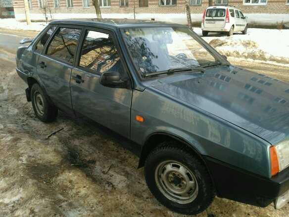 2001 Lada (ВАЗ) 21099, синий - вид 8