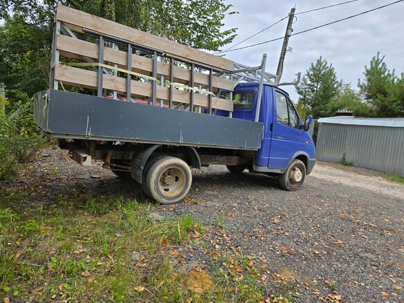 2006 ГАЗ ГАЗель (3302), синий, 350000 рублей - вид 3