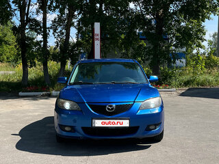 2006 Mazda 3 I (BK) Рестайлинг, синий, 390000 рублей, вид 2