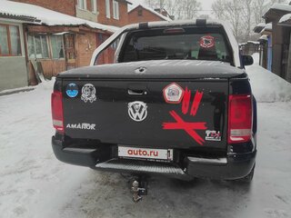 2013 Volkswagen Amarok Double Cab full-time I, чёрный, 2000000 рублей, вид 5