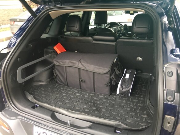 2014 Jeep Cherokee V (KL), синий, 1900000 рублей - вид 10