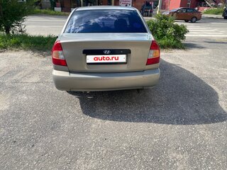 2008 Hyundai Accent ТагАЗ II, бежевый, 320000 рублей, вид 3