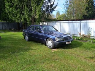 1986 Mercedes-Benz 190 (W201), синий, 1999000 рублей, вид 2