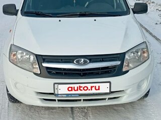 2013 Lada (ВАЗ) Granta I, белый, 450000 рублей, вид 1