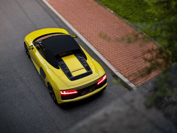 2019 Audi R8 V10 performance II (4S) Рестайлинг, жёлтый, 21500000 рублей - вид 20