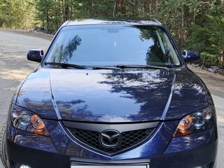 2008 Mazda 3 I (BK) Рестайлинг, синий, 630000 рублей, вид 2