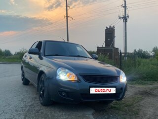 2013 Lada (ВАЗ) Priora I, серебристый, 420000 рублей, вид 3