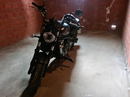 2015 Kawasaki EN650 Vulcan S, чёрный, 900000 рублей, вид 2