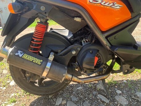 2008 Yamaha BWs, оранжевый, 160000 рублей, вид 5