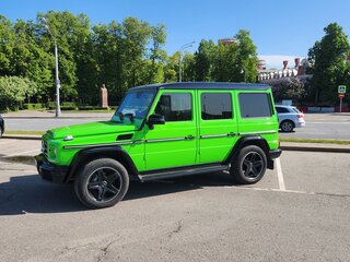 2010 Mercedes-Benz G-Класс 350 II (W463) Рестайлинг 2, зелёный, 5300000 рублей, вид 2