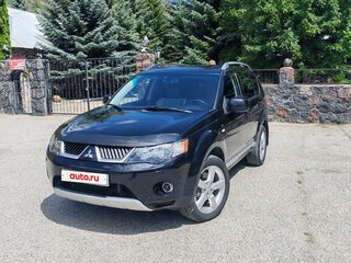 2008 Mitsubishi Outlander II, чёрный, 1380000 рублей, вид 1