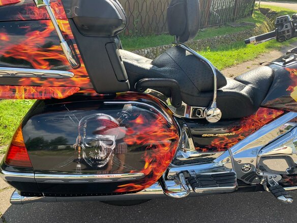 2004 Honda GL 1800 Gold Wing, красный - вид 11