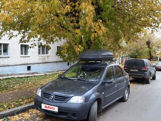 2008 Renault Logan I, серый, 350000 рублей, вид 1