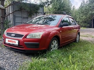 2006 Ford Focus II, красный, 320000 рублей, вид 1