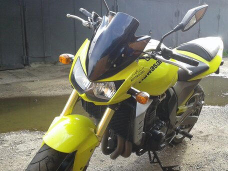 2006 Kawasaki Z 1000, жёлтый, 530000 рублей, вид 4